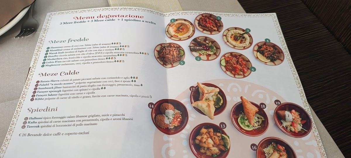 Menu Ristorante Libanese Da Loronce-5
